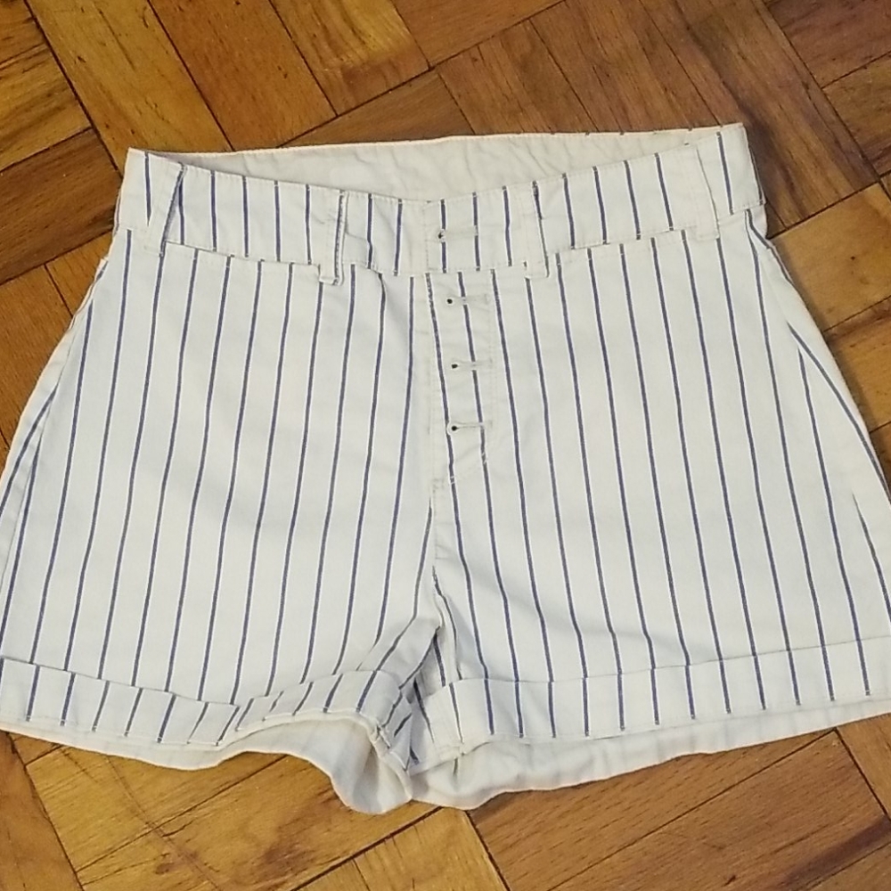 Gently used striped shorts